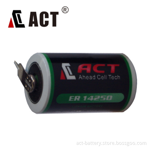 ER14250H battery,3.6V lithium battery 1/2AA ER14250